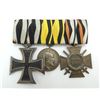 Image 1 : #301 WW1 German Medal Set Iron Cross Wurttemberg