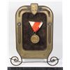 Image 1 : #303 WW1 4th Army Austria-Hungary Framed Medal