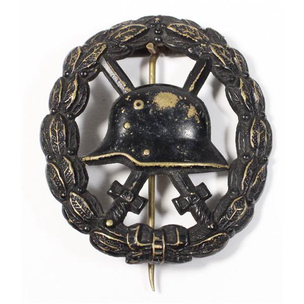 #309 WW1 German Black Wound Badge 3rd Voided
