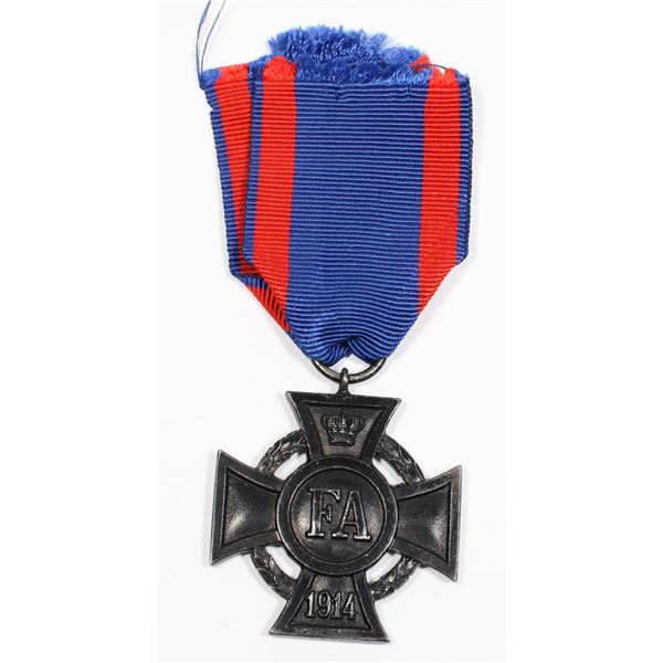 #317 WW1 Friedrich-August-Kreuz Medal 2nd Class