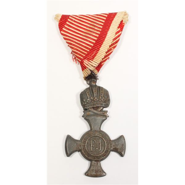#326 1916 Cross of Merit Austria-Hungary w/ Crown
