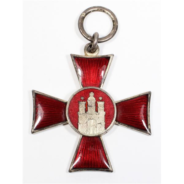 #331 WW1 Hanseatic Cross Free City of Hamburg