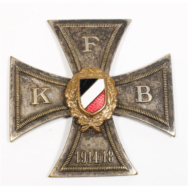 #336 Weimar Front Fighter’s League Honour Cross