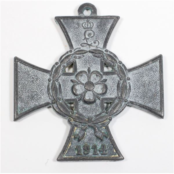 #337 WW1 German Lippe War Merit Cross Variation