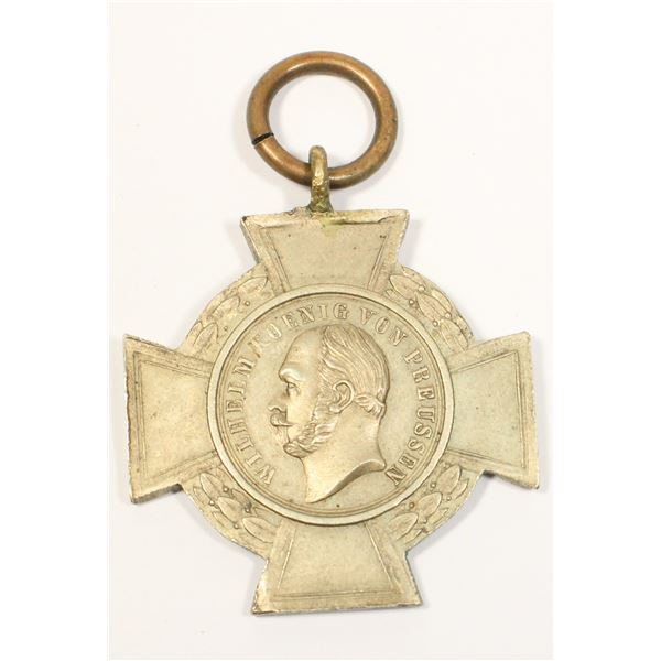 #341 1869 Veterans and Landwehr Association Cross