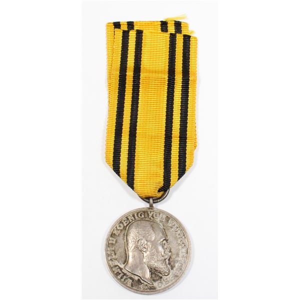 #350 Württemberg Military Merit Medal Silver Grade