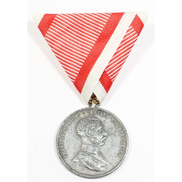 #352 Austria Bravery Medal Franz Joseph Tapferkeit