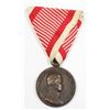 Image 1 : #355  WW1 Austria Bravery Medal Fortitudini Bronze