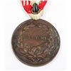 Image 4 : #355  WW1 Austria Bravery Medal Fortitudini Bronze