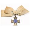 Image 1 : #365 Prussian 25 Year ServIce Cross with ribbon