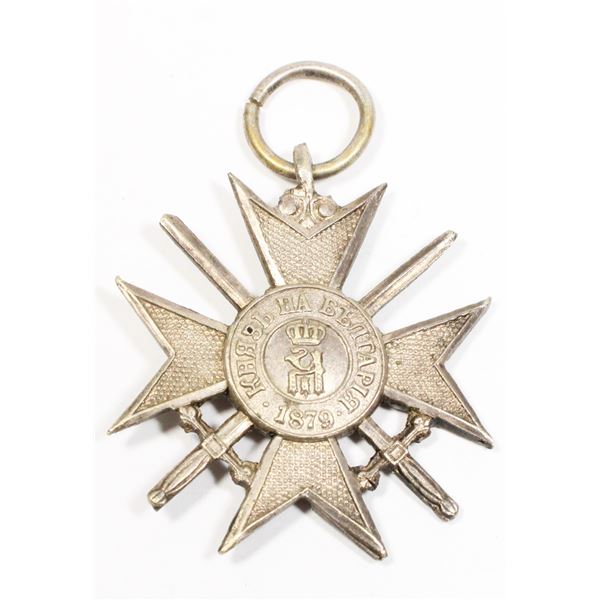 #371 1879 Bulgaria Soldiers Cross for Bravery