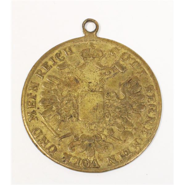 #373 Imperial German Patriotic Medal Token Reich