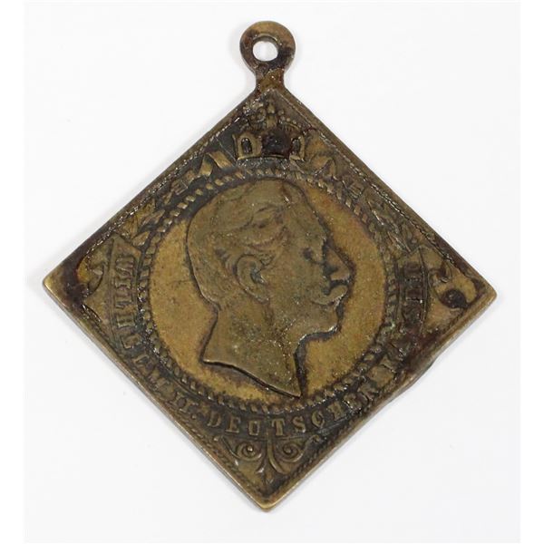 #397 1890–1896 Wilhelm II German Emperor Medal