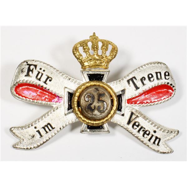 #400 Deutscher Kriegerbund 25 Membership Insignia