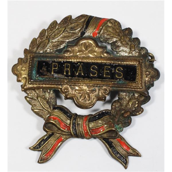 #404 Imperial German Patriotic Badge Prases