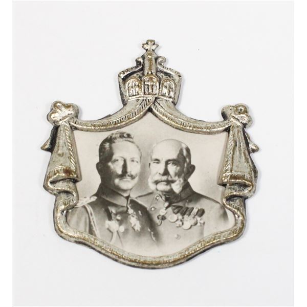 #405 Franz Joseph I Kaiser Wilhelm II Portrait