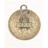 Image 1 : #414 WW1 1915 Silver 1 Mark Coin Pendant Necklace