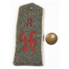 Image 1 : #422 WW1 German Shoulder Strap 46 Reserve-Division