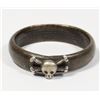 Image 1 : #437  WW1 Imperial German Trench Skull Bones Ring