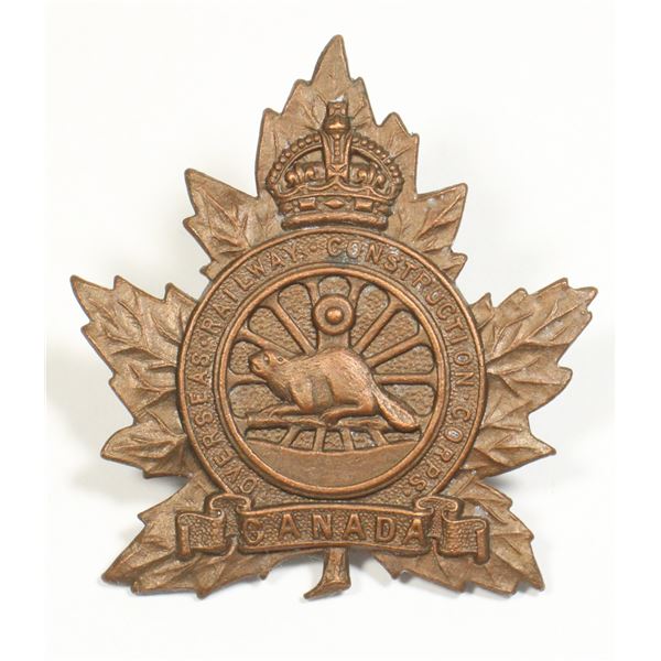 #514 WW1 Canadian Overseas Railway Construction
