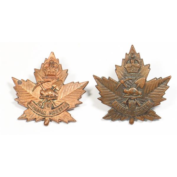 #523 WW1 Canadian 1st Overseas Pioneer Battalion