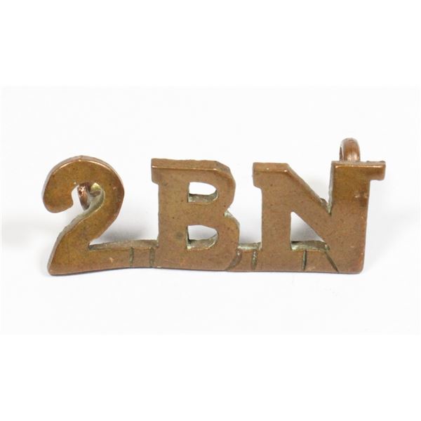 #530 WW2 2nd Battalion Shoulder Title