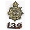 Image 1 : #560 WW1 139th CEF Cap Badge Shoulder Title