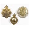 Image 1 : #618 Lot of 3 WW2 Canadian Collars Garrison