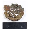 Image 2 : #623 WW2 Royal Canadian Air Force Cap Badge worn