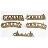Image 1 : #627 WW2 Canada General List Shoulder Title lot