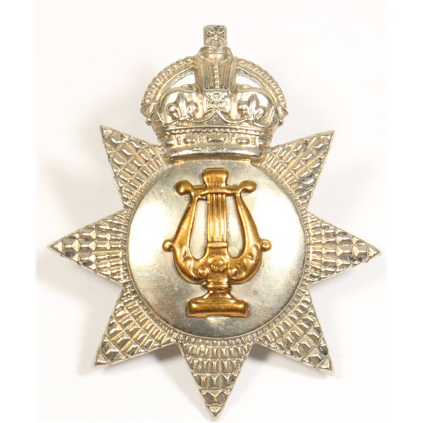 #652 WW2 British Bandmaster Military Cap Badge