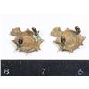 Image 2 : #656 Victorian Collar Badges Army Service Corps
