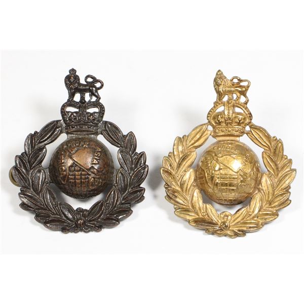 #657 WW2 / Cold War British Royal Marines Badges