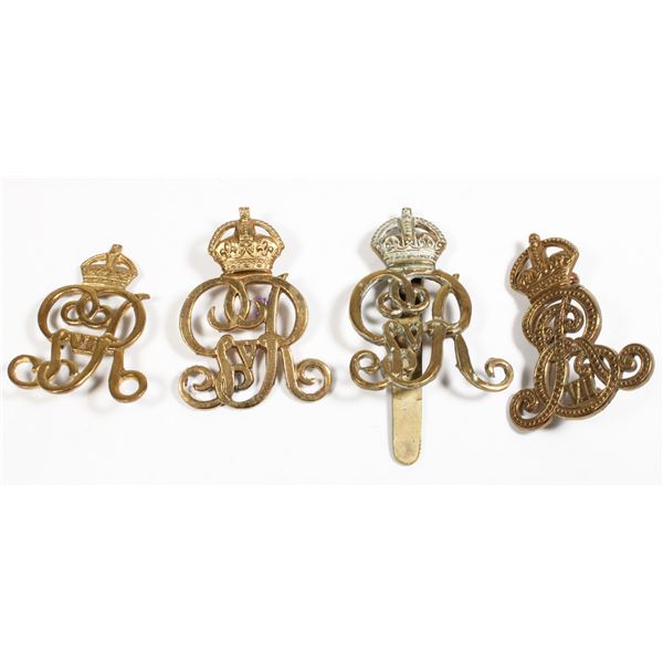 #664 King's Own Yeomanry Cap Badge Lot Assorted
