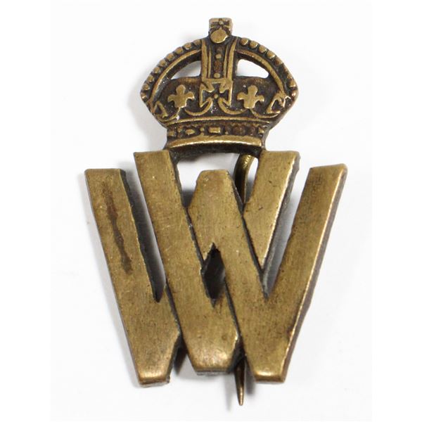 #667 WW1 British Women's Volunteer Workers Pin