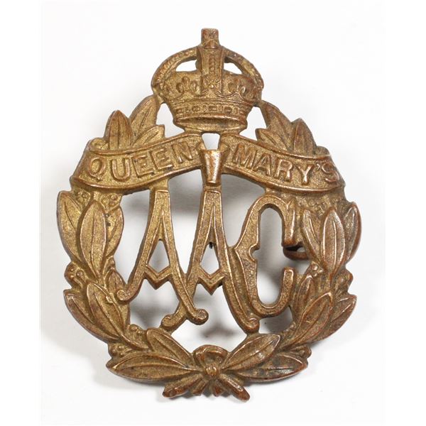 #670 Queen Mary's Army Auxiliary Corps Cap Badge