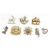 Image 1 : #681 Lot of Assorted British Collar Badges