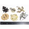 Image 2 : #690 WW2 British Cap Badge Lot 6 Royal Engineers