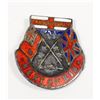 Image 1 : #718 WW1 Next of Kin Edmonton Enamel Pin