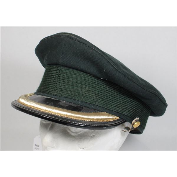 #898 1978 Junior Officer Canadian Visor Cap Scully