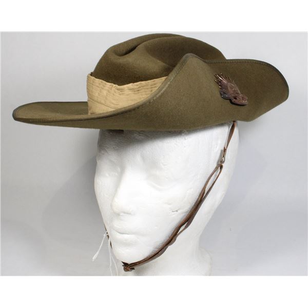 #903 1969 Australian Military Slouch Hat Melbourne