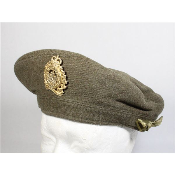 #914 Canadian ArmyAugust 1968 Khaki Balmoral Cap