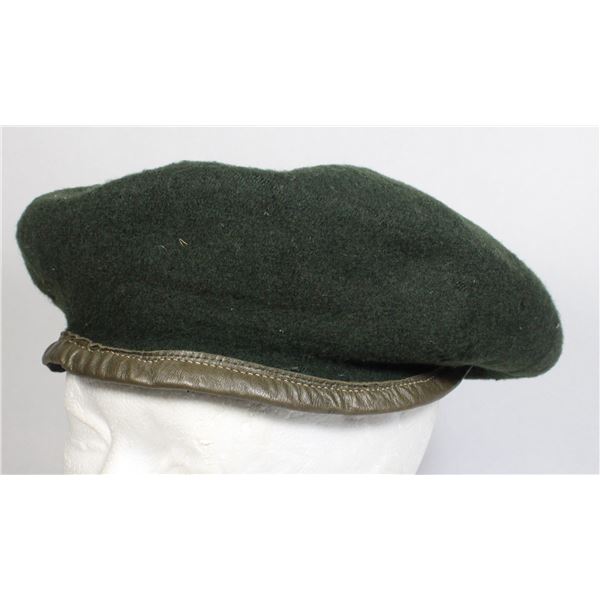 #916 WW2 1945 Canadian Military Beret C-> Green