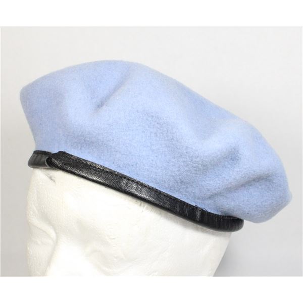 #918 Size 54 Blue Beret Late 20th Century