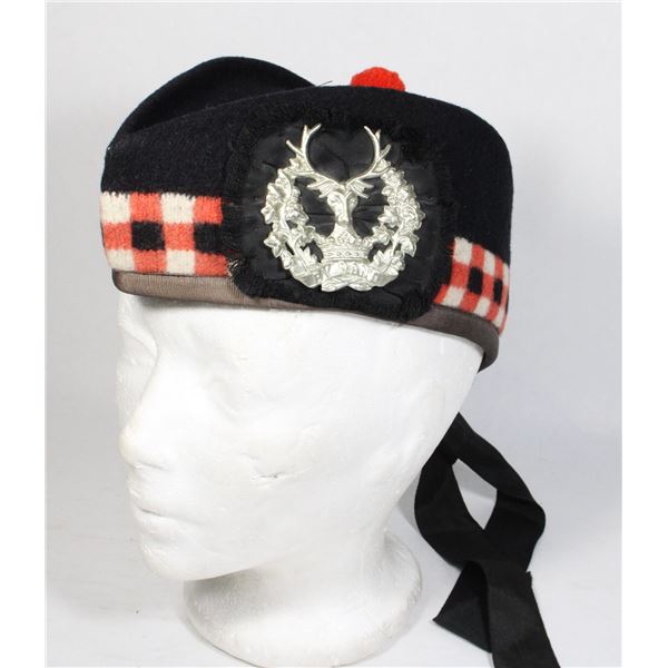 #923 British Military Gordon Highlanders Glengarry