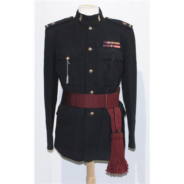 #948 RCEME Officers Jacket w/ Medal Bar and Sash