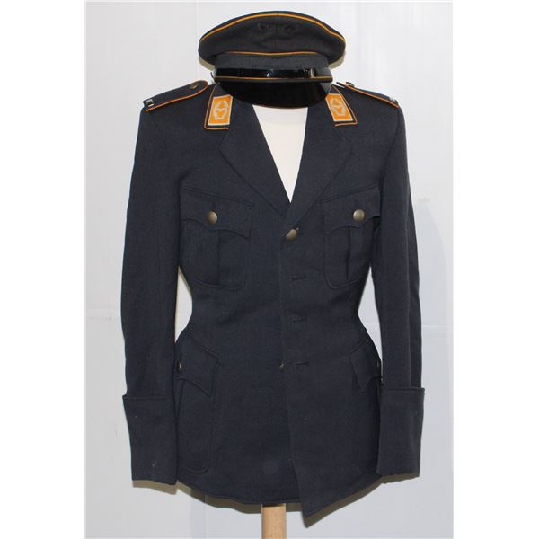#954 Cold War West German Air Force Visor + Tunic