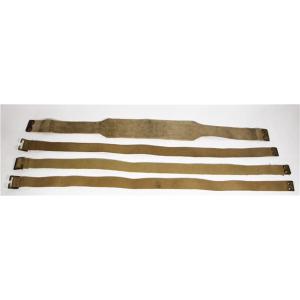 #970 P37 P1937 Webgear WW2 Canadian Strap Lot