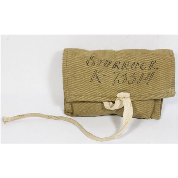 #977 WW2 1940 Canadian Sewing Kit Named K-73314