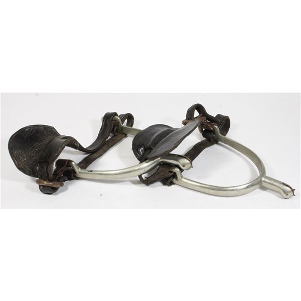 #1002 World War One Era Solid Nickel Spurs